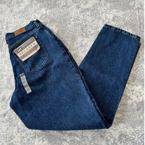 Lee Relaxed Fit Women Jeans Medium Wash Tapered Leg Size 14 New With Tags